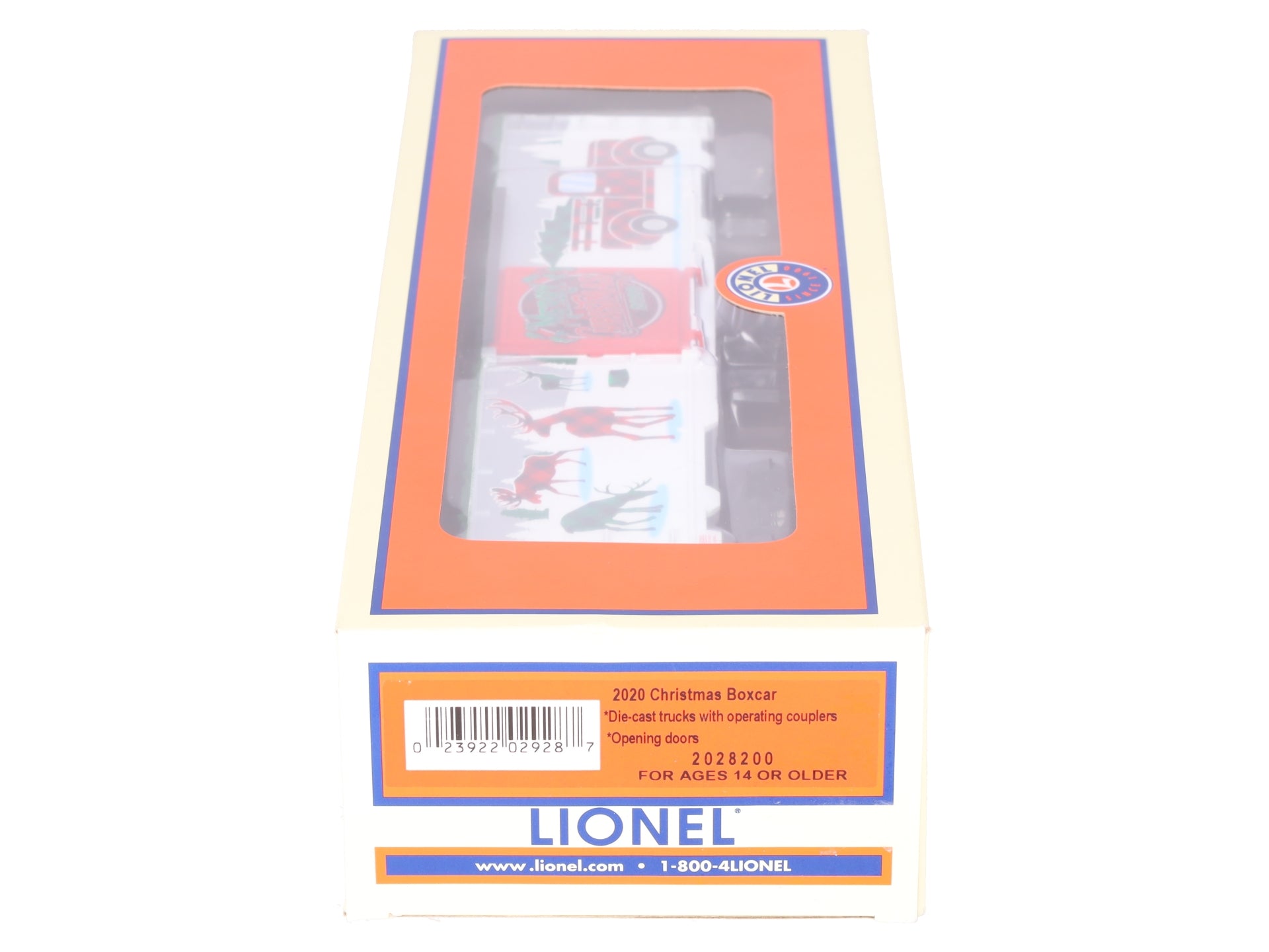 Lionel 2028200 O Gauge 2020 Christmas Boxcar