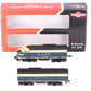 InterMountain 69001-04 N Scale ATSF "Catwhisker II" FT A/B Locomotives #103 EX/Box