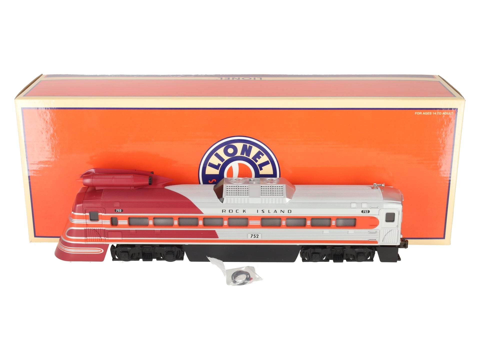 Lionel 6-38425 O Rock Island Powered Jet Car #752 EX/Box