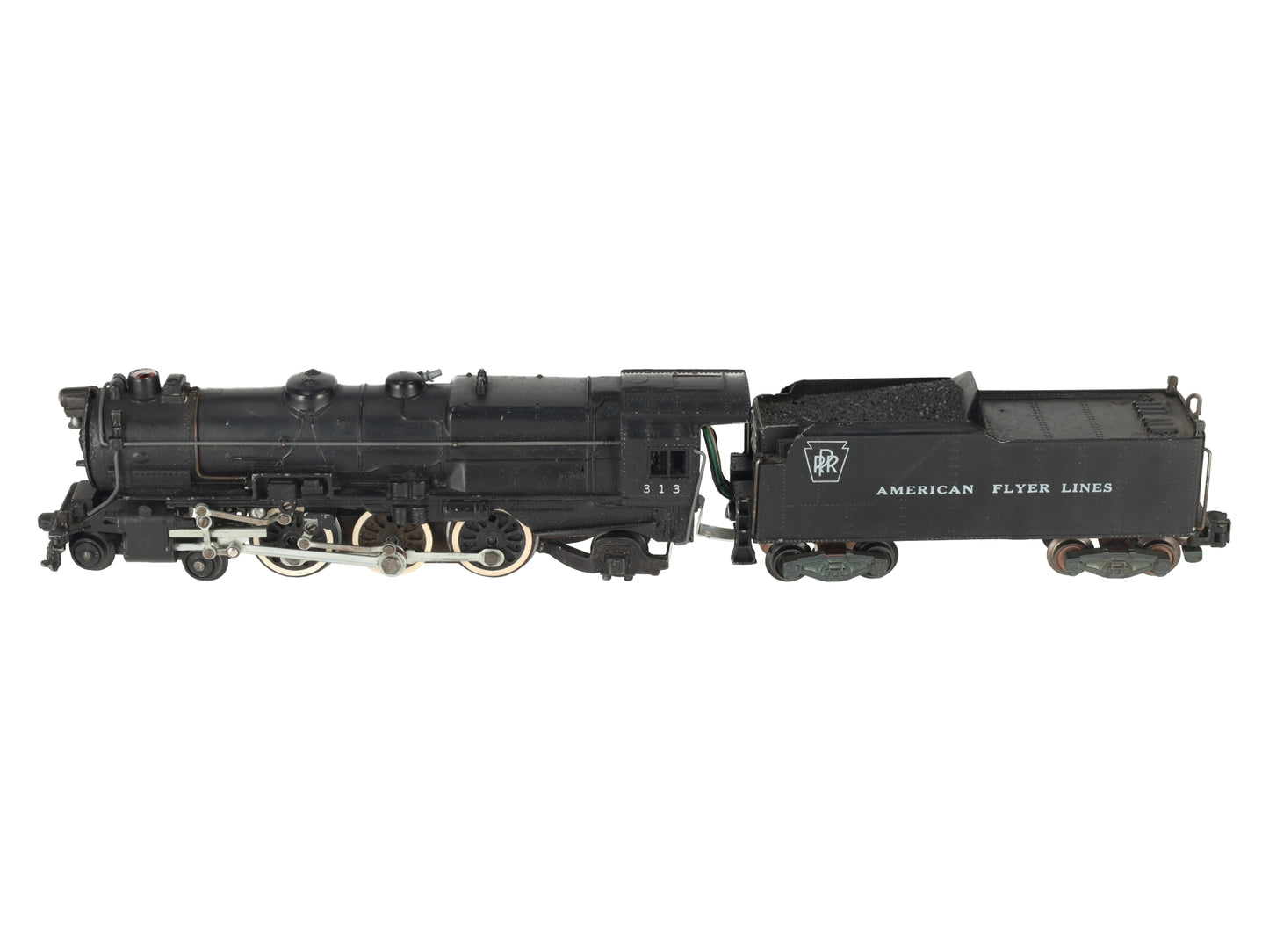 American Flyer 313 Vintage S Pennsylvania 4-6-2 Pacific Steam Loco & Tender VG