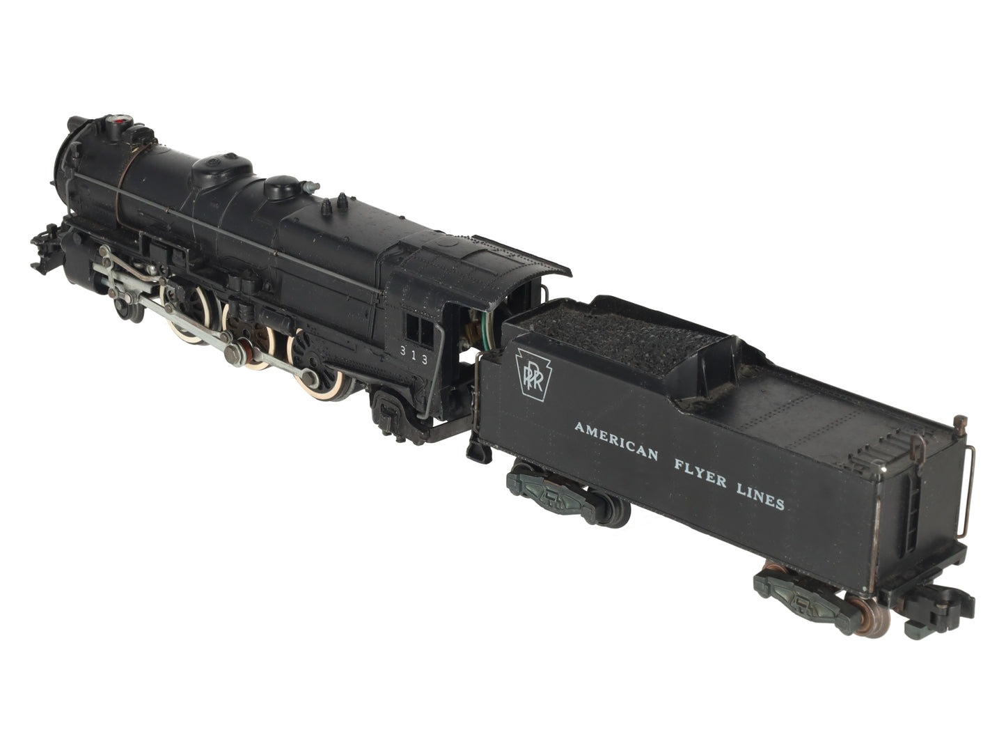 American Flyer 313 Vintage S Pennsylvania 4-6-2 Pacific Steam Loco & Tender VG