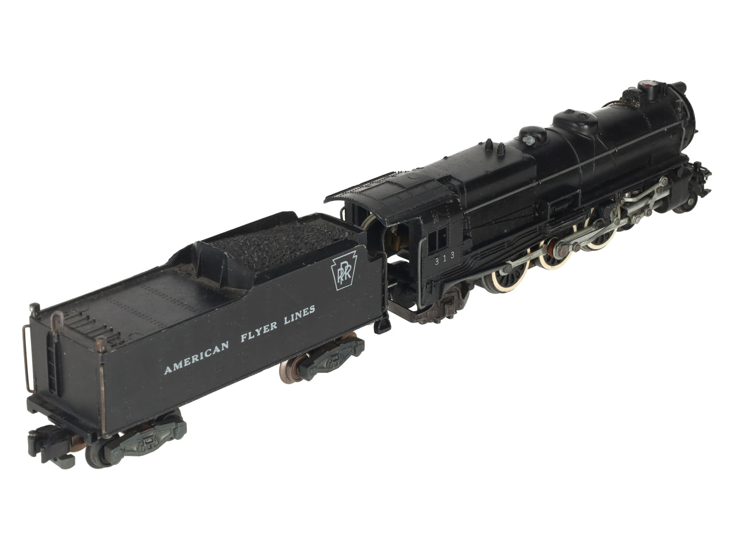 American Flyer 313 Vintage S Pennsylvania 4-6-2 Pacific Steam Loco & Tender VG