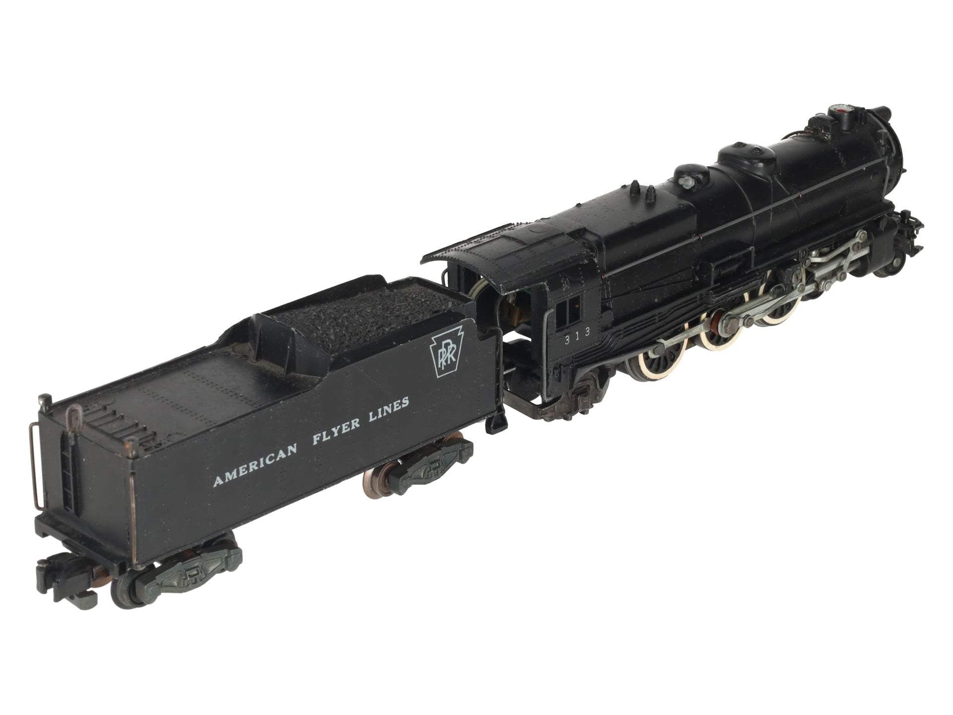 American Flyer 313 Vintage S Pennsylvania 4-6-2 Pacific Steam Loco & Tender VG