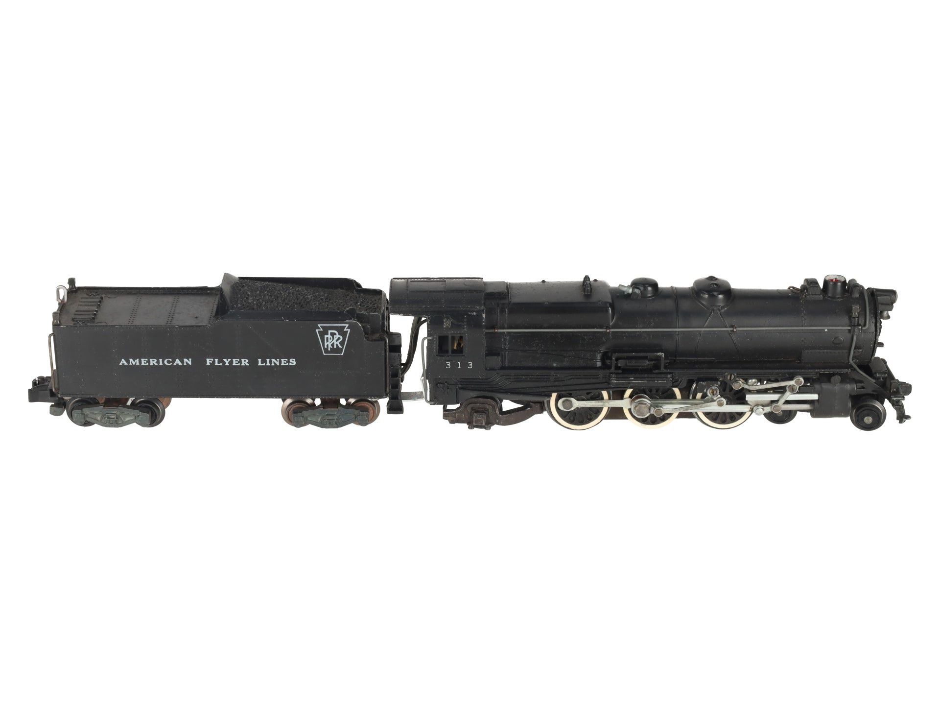 American Flyer 313 Vintage S Pennsylvania 4-6-2 Pacific Steam Loco & Tender VG