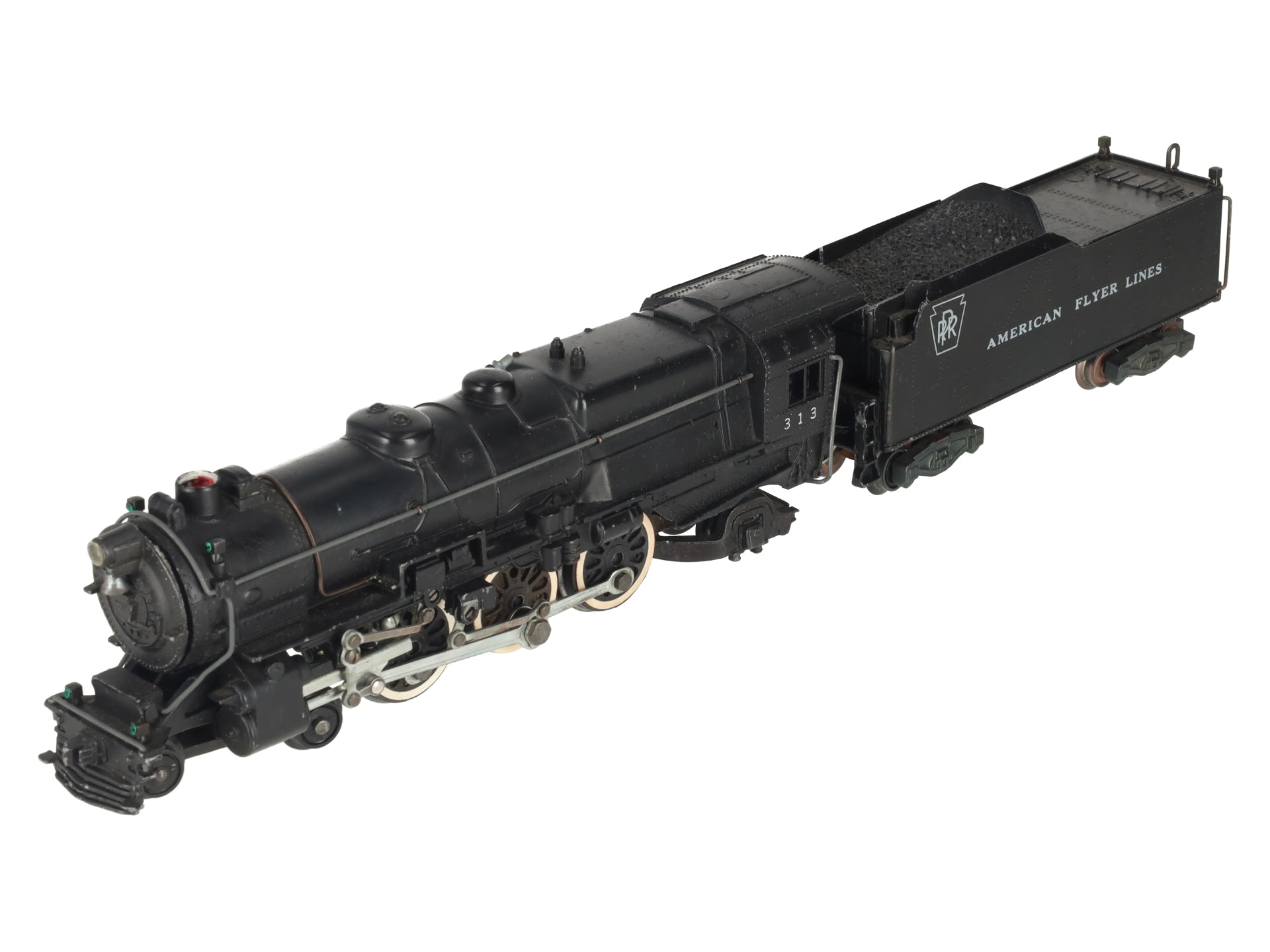 American Flyer 313 Vintage S Pennsylvania 4-6-2 Pacific Steam Loco & Tender VG