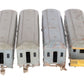 Ives 141/142 Vintage O Gray Pullman & Observation Passenger Cars [4] VG