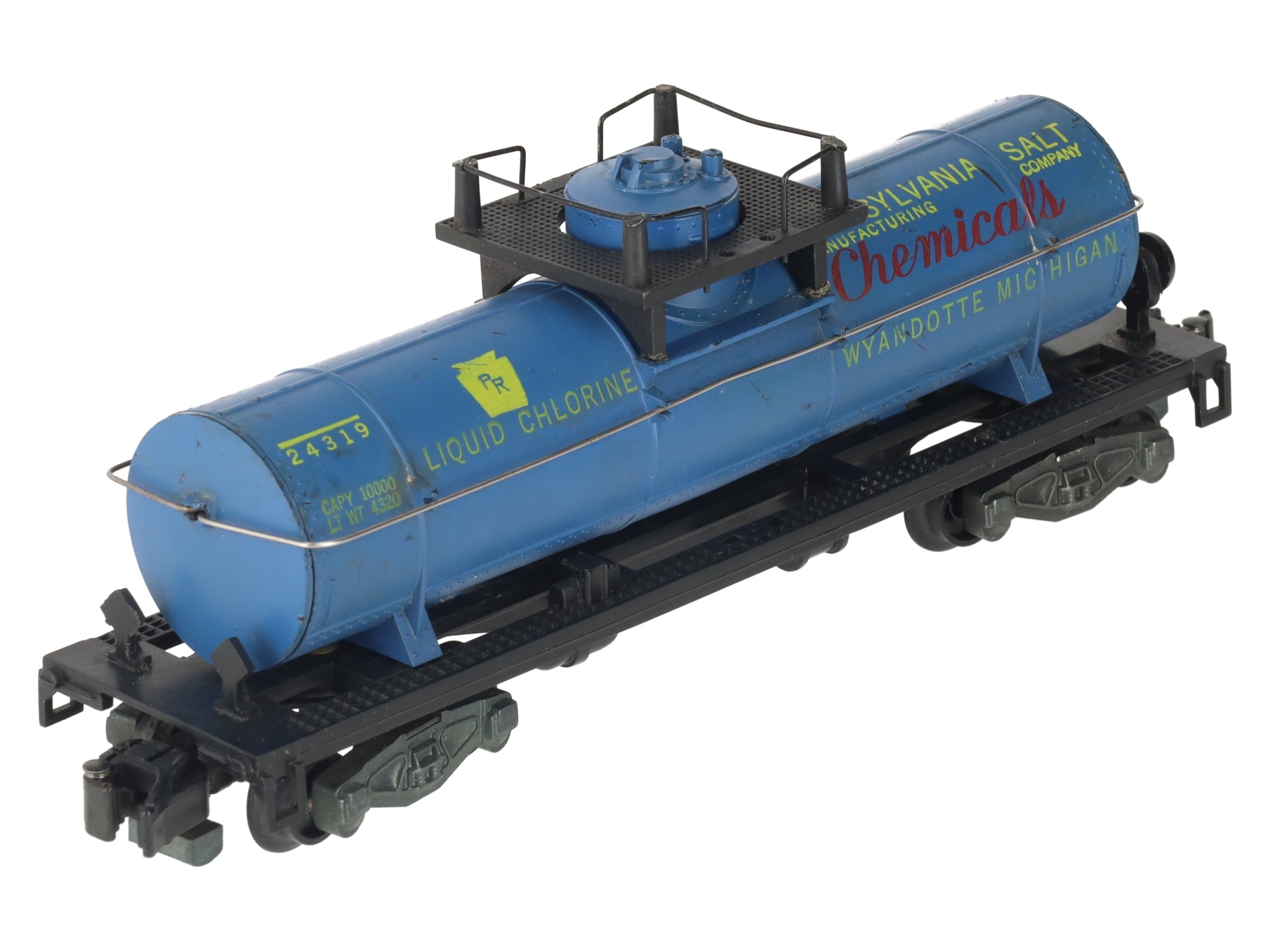 American Flyer 24319 Vintage S Penn Salt Tank Car - RARE VG
