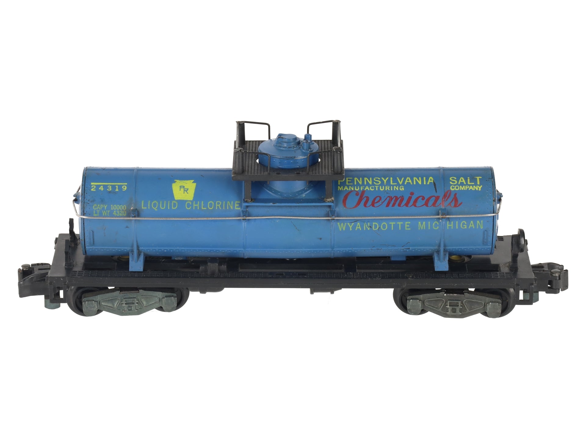 American Flyer 24319 Vintage S Penn Salt Tank Car - RARE VG
