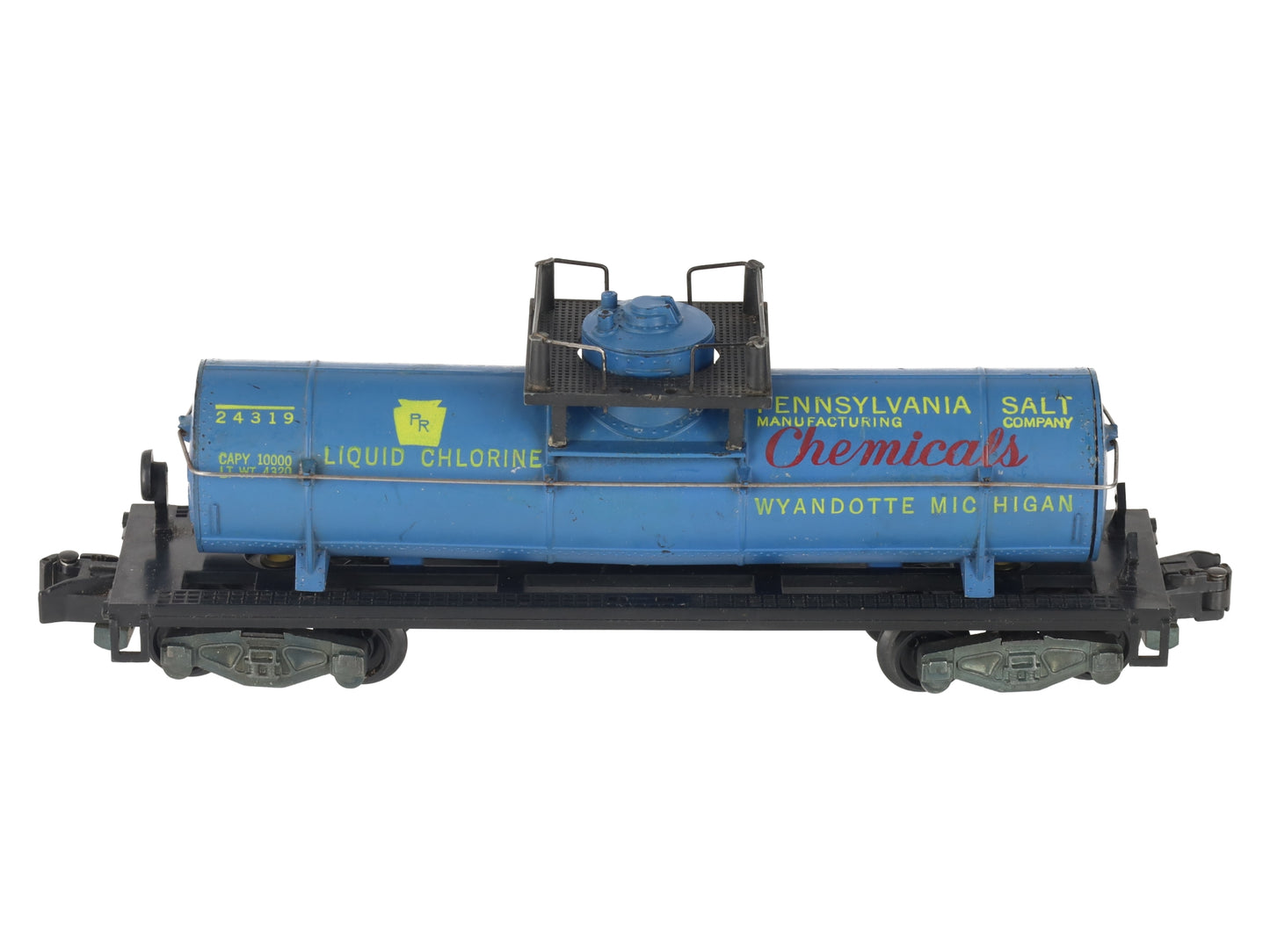 American Flyer 24319 Vintage S Penn Salt Tank Car - RARE VG