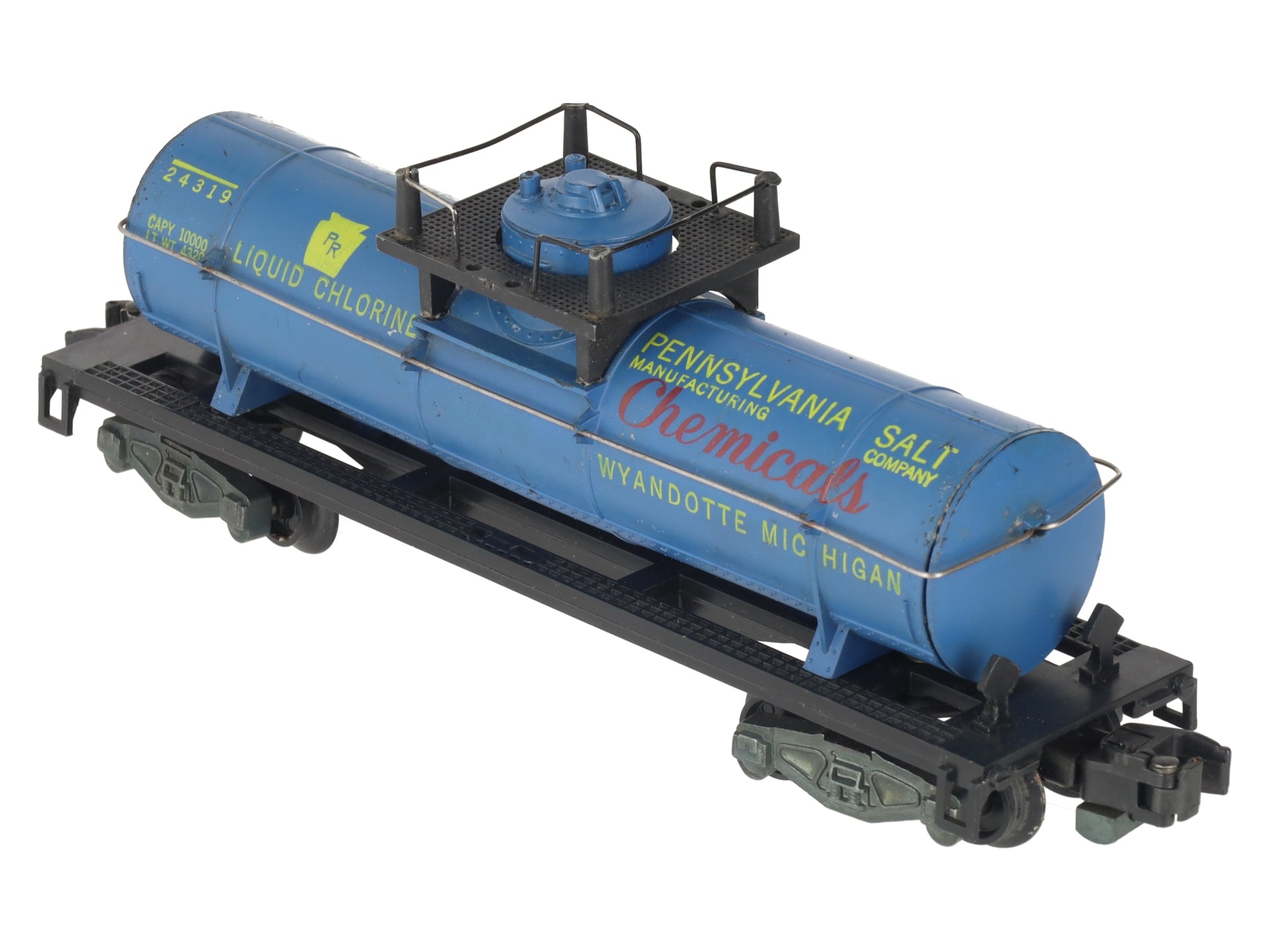 American Flyer 24319 Vintage S Penn Salt Tank Car - RARE VG