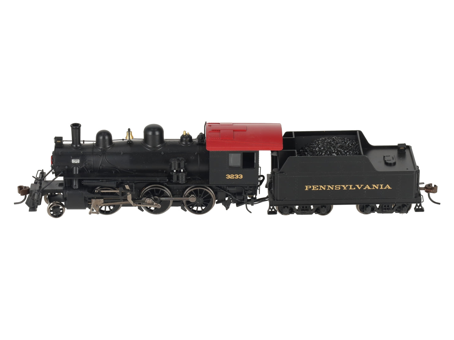 Bachmann 51807 HO Pennsylvania Alco 2-6-0 Steam Locomotive w/Sound & DCC #3233
