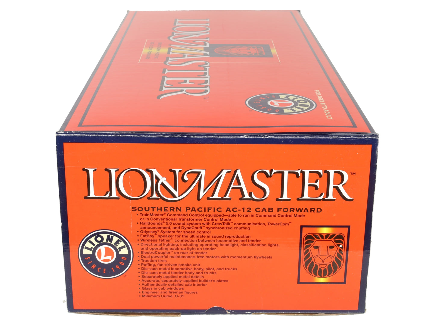 Lionel 6-11107 LionMaster SP AC-12 Forward Steam Loco & Tender #4276 EX/Box