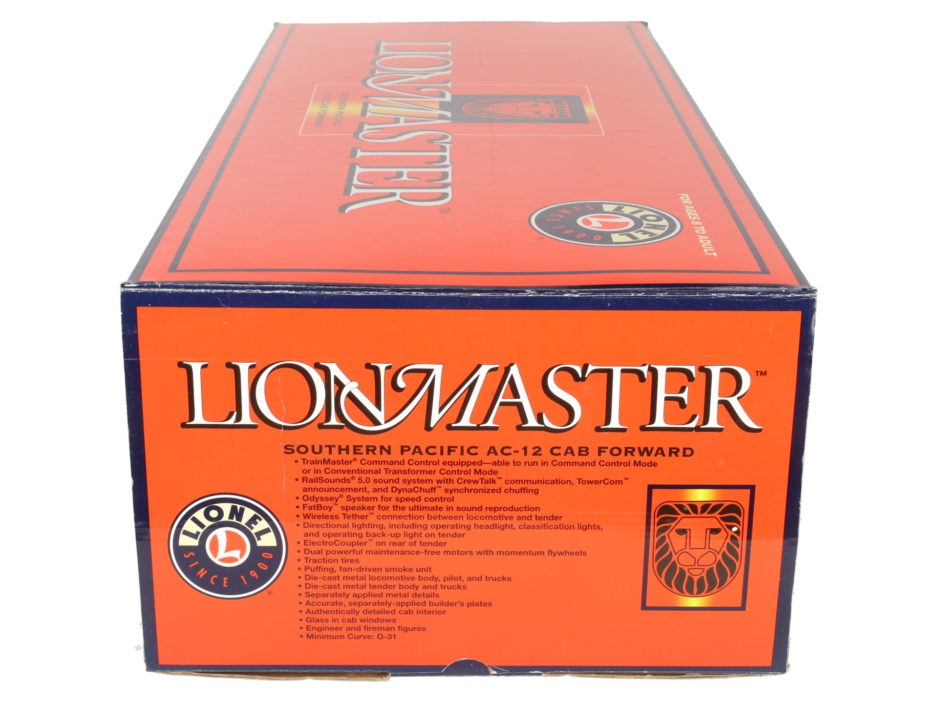 Lionel 6-11107 LionMaster SP AC-12 Forward Steam Loco & Tender #4276 EX/Box