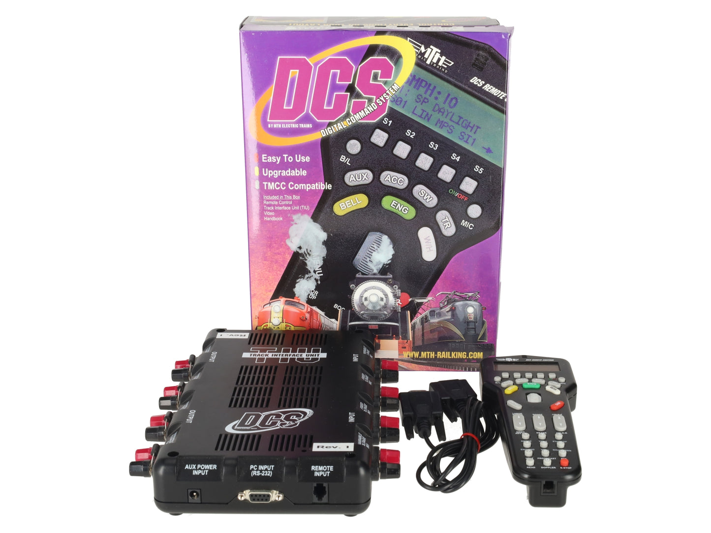 MTH 50-1001 O DCS Remote Control and DCS TIU Set EX/Box