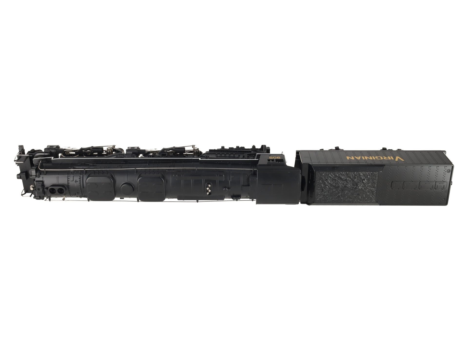 MTH 30-1220-1 O Gauge Virginian 2-6-6-6 Steam Locomotive w/PS2 #905 EX/Box