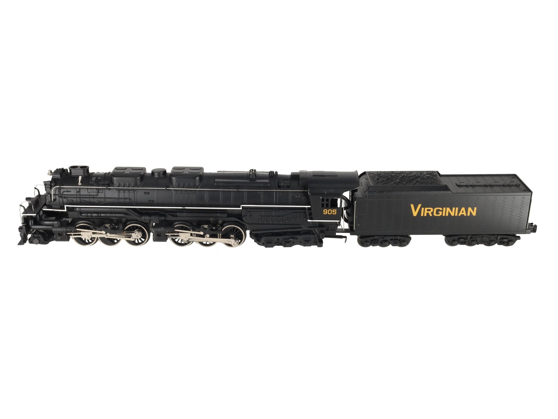 MTH 30-1220-1 O Gauge Virginian 2-6-6-6 Steam Locomotive w/PS2 #905 EX/Box