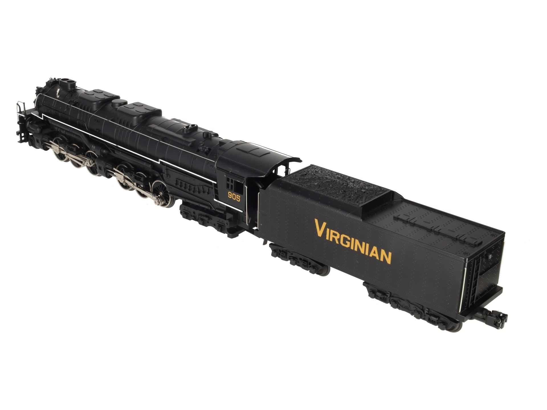 MTH 30-1220-1 O Gauge Virginian 2-6-6-6 Steam Locomotive w/PS2 #905 EX/Box