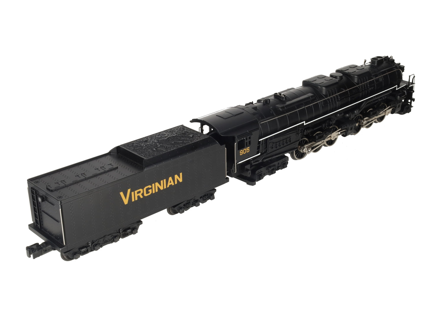 MTH 30-1220-1 O Gauge Virginian 2-6-6-6 Steam Locomotive w/PS2 #905 EX/Box