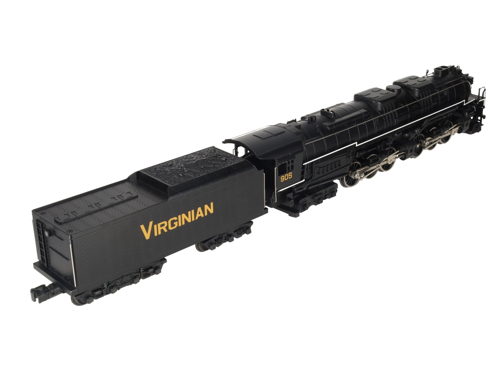 MTH 30-1220-1 O Gauge Virginian 2-6-6-6 Steam Locomotive w/PS2 #905 EX/Box