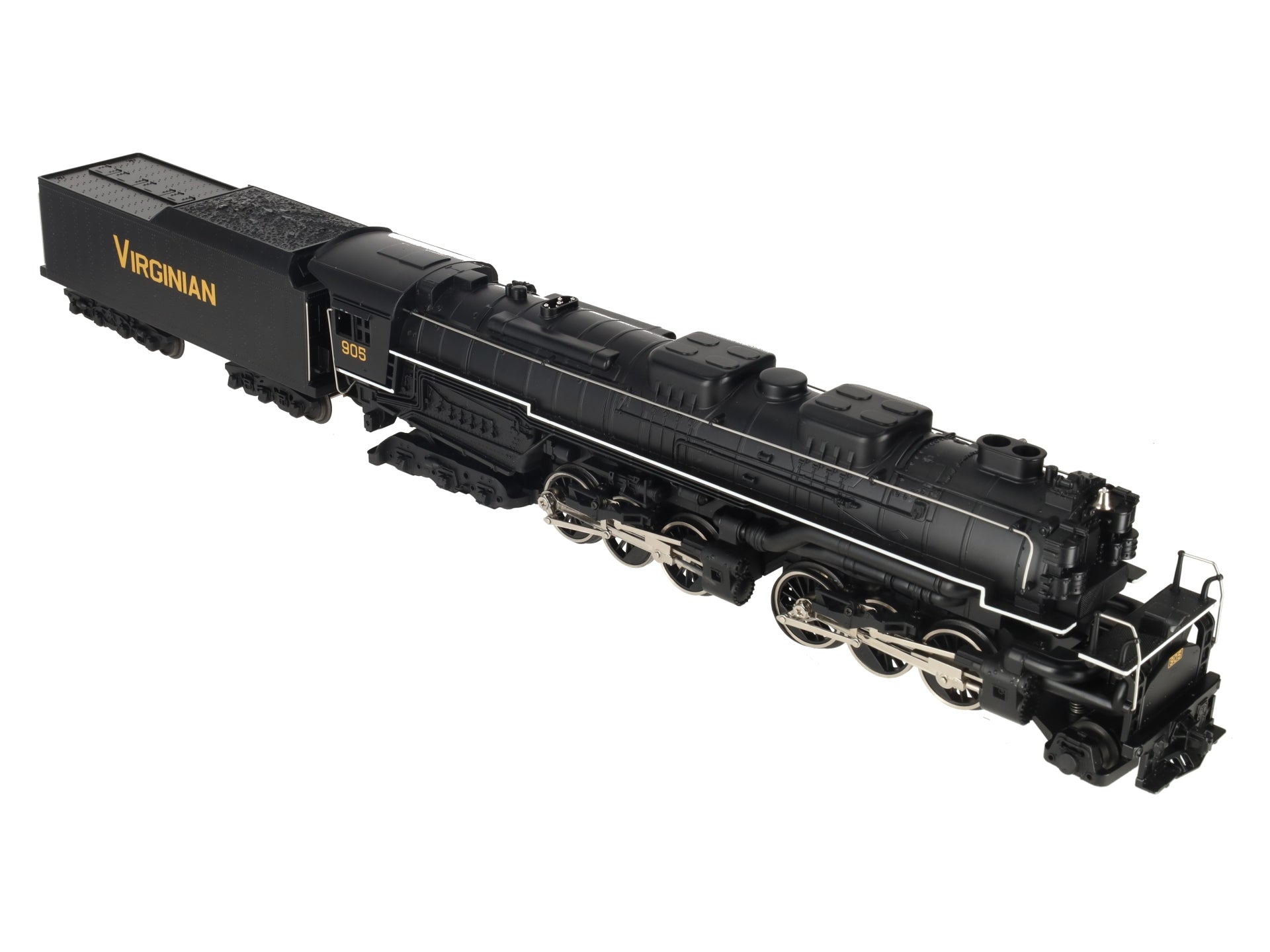 MTH 30-1220-1 O Gauge Virginian 2-6-6-6 Steam Locomotive w/PS2 #905 EX/Box