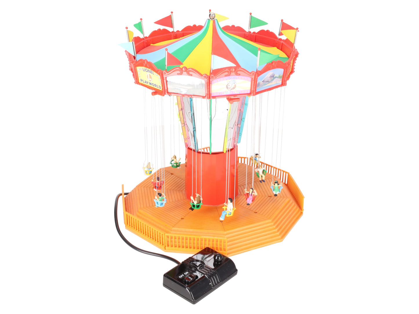 Lionel 6-14170 O Gauge Amusement Park Swing Set EX/Box