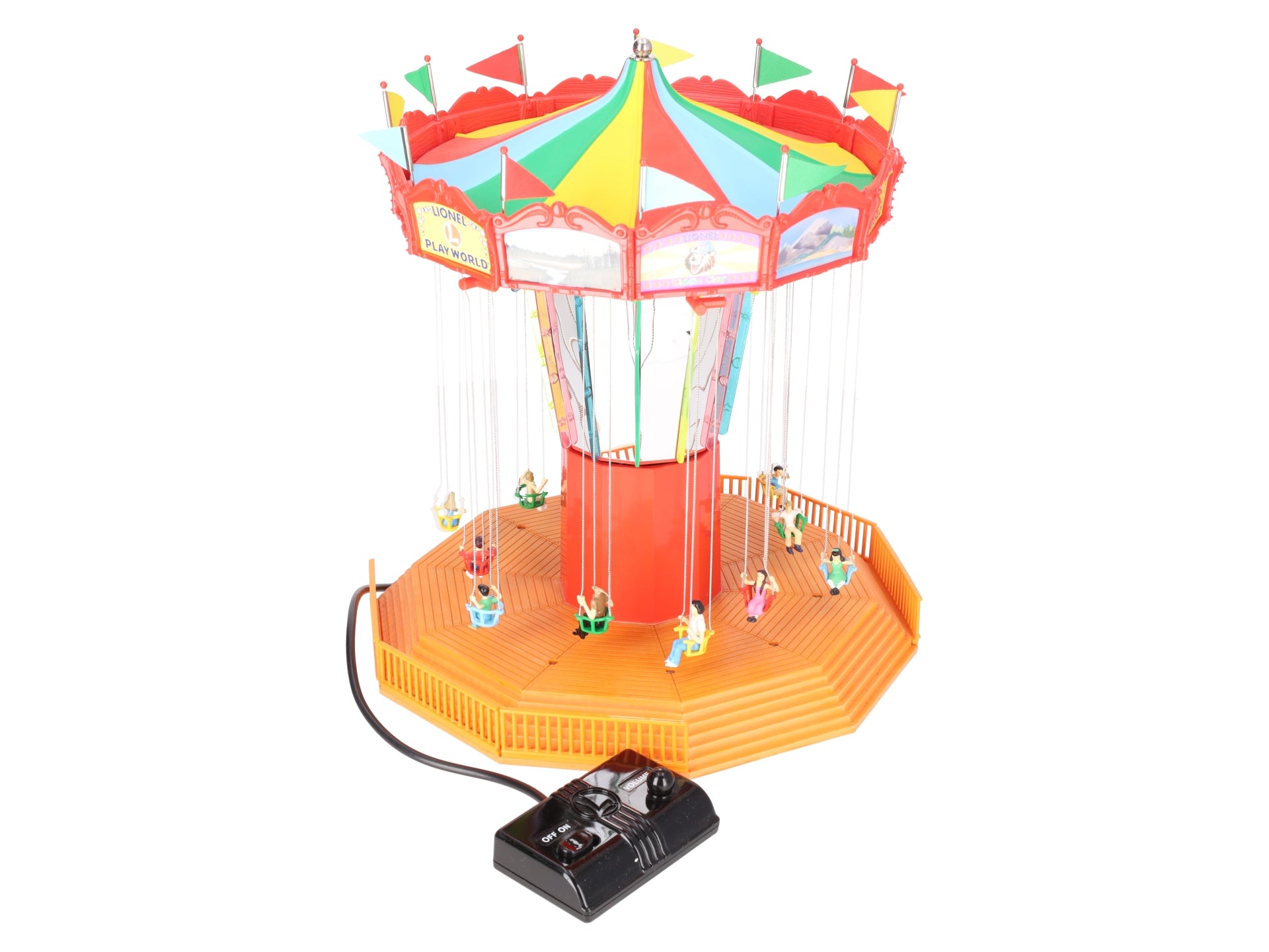 Lionel 6-14170 O Gauge Amusement Park Swing Set EX/Box