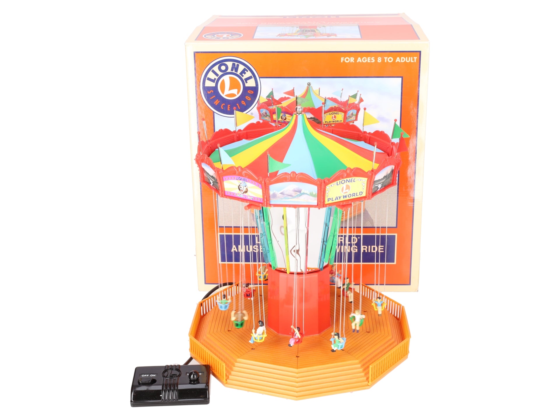 Lionel 6-14170 O Gauge Amusement Park Swing Set EX/Box