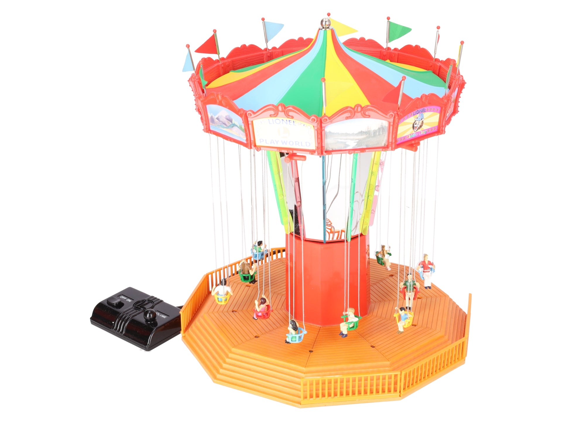 Lionel 6-14170 O Gauge Amusement Park Swing Set EX/Box