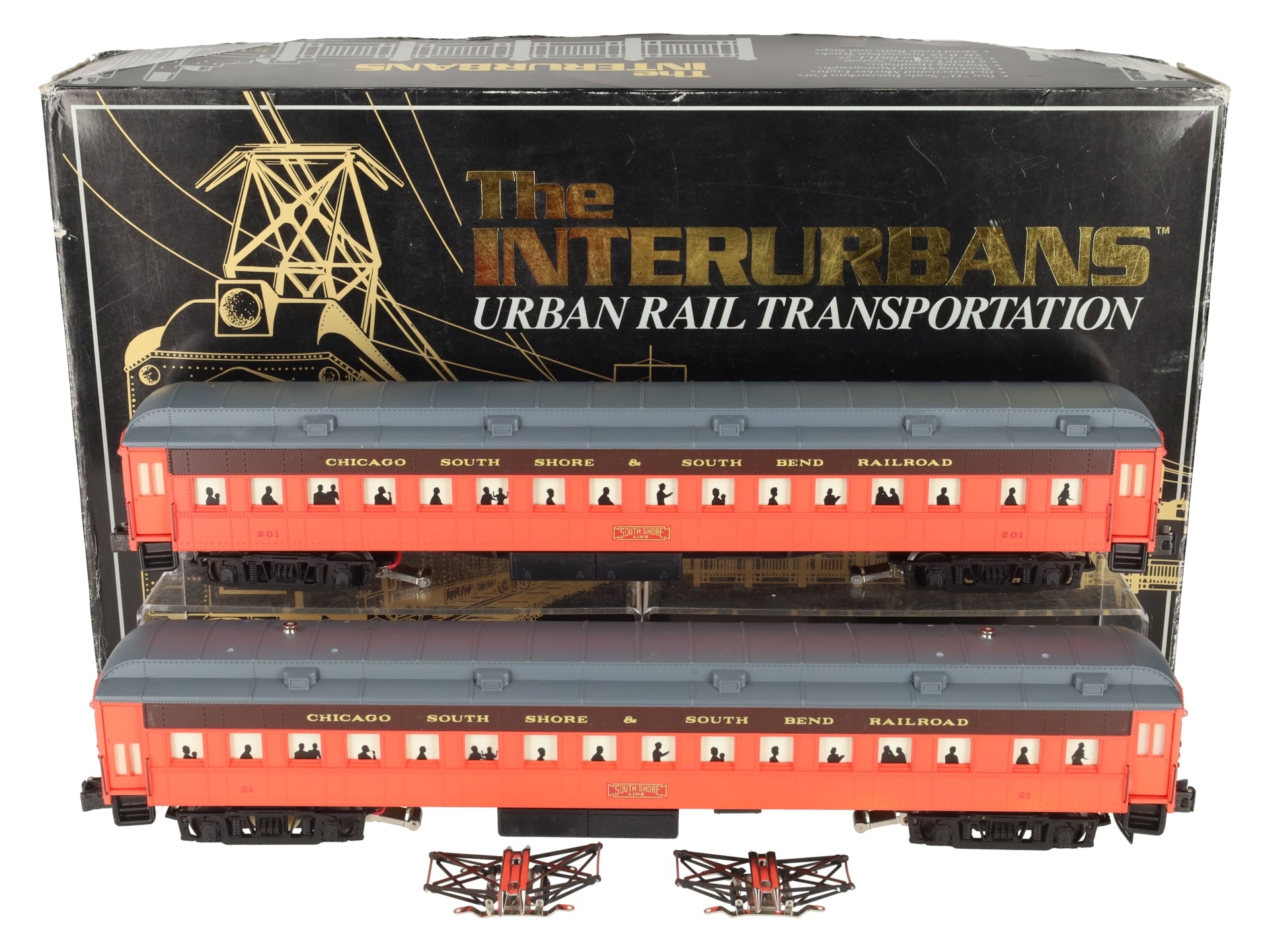 K-Line K2701 O CSS&SB Interurban Rail Cars (Set of 2) LN/Box
