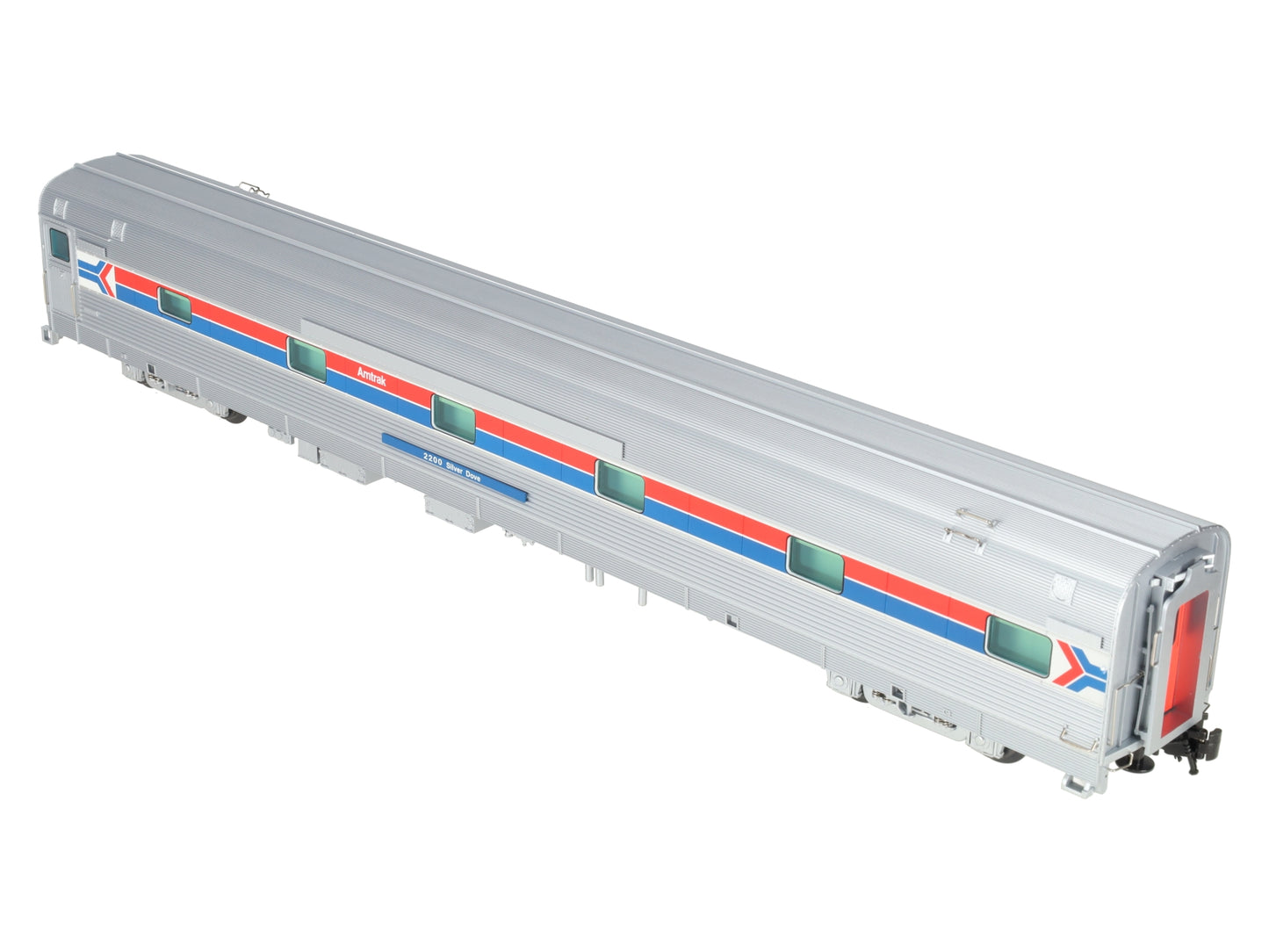 Atlas 3001199-1 O Gauge Amtrak "Silver Dove" Sleeper Car #2200 EX/Box