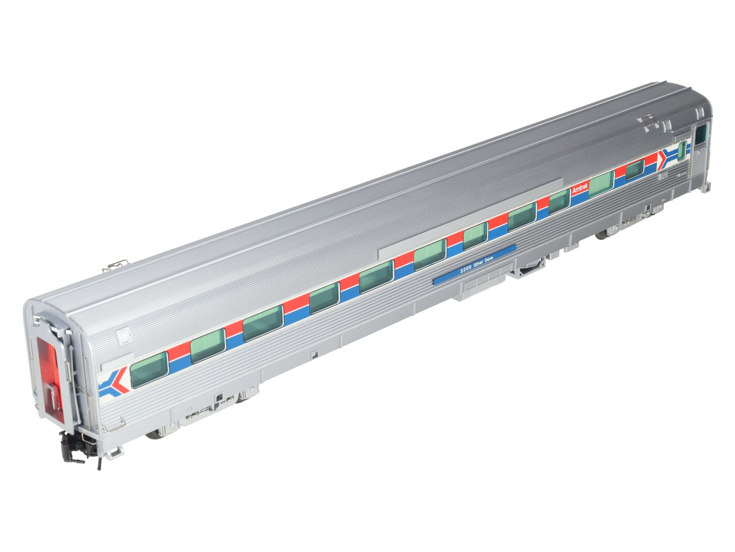 Atlas 3001199-1 O Gauge Amtrak "Silver Dove" Sleeper Car #2200 EX/Box