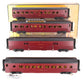 MTH 30-6711 O Lehigh Valley 60' Streamlined ABS Passenger Set (Set of 4) LN/Box