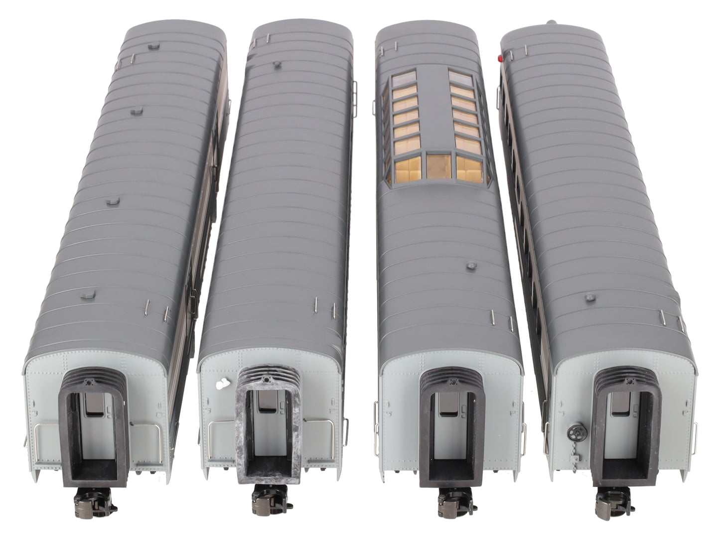 MTH 30-6782 O New York Central 60' Streamlined ABS Passenger Car Set (Set of 4) LN/Box