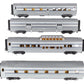 MTH 30-6782 O New York Central 60' Streamlined ABS Passenger Car Set (Set of 4) LN/Box
