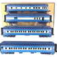 MTH 30-69109 O Jersey Central 60' Madison Passenger Car Set (Set of 4)