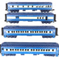 MTH 30-69109 O Jersey Central 60' Madison Passenger Car Set (Set of 4)