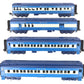 MTH 30-69109 O Jersey Central 60' Madison Passenger Car Set (Set of 4)