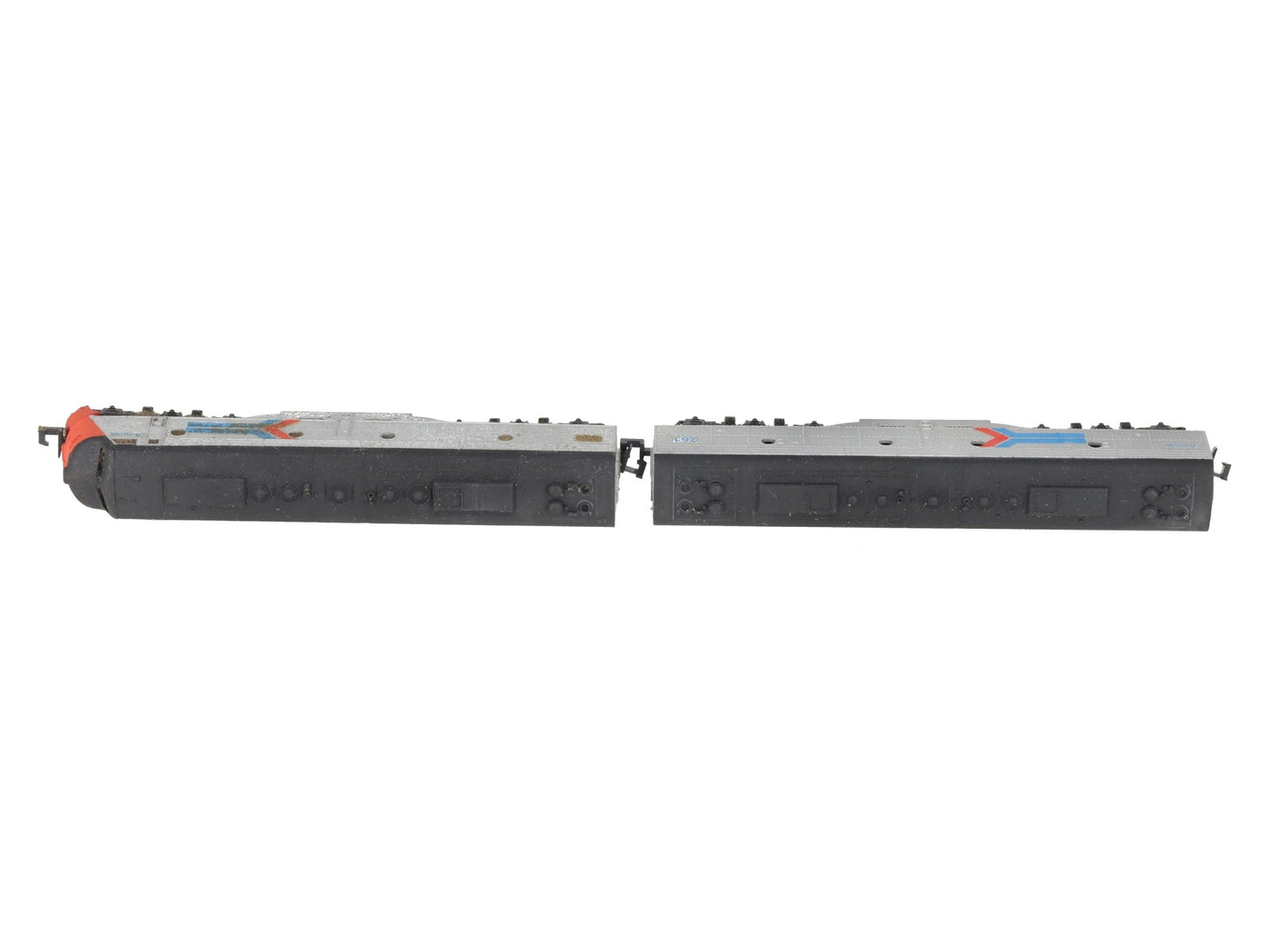 Con-Cor  N Scale Custom Amtrak AB EMD E-8 Diesel Locomotive Set VG/Box