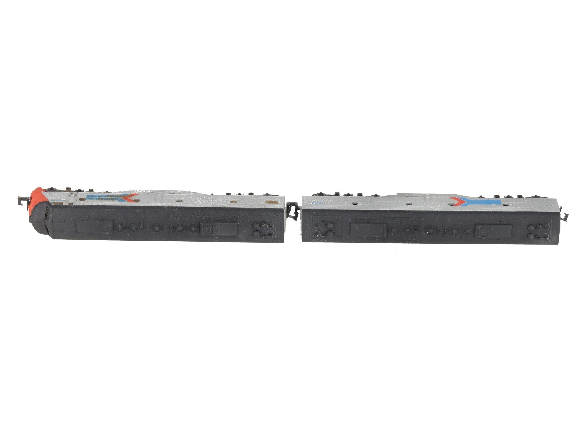 Con-Cor  N Scale Custom Amtrak AB EMD E-8 Diesel Locomotive Set VG/Box