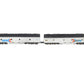 Con-Cor  N Scale Custom Amtrak AB EMD E-8 Diesel Locomotive Set VG/Box