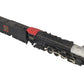 Bachmann 664 HO Burlington Northern 4-8-4 Locomotive w/Realistic Smoke #5601 VG