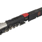 Bachmann 664 HO Burlington Northern 4-8-4 Locomotive w/Realistic Smoke #5601 VG
