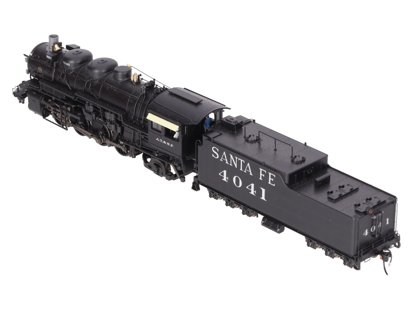 Broadway Limited 4761 HO ATSF 2-8-2 Mikado Steam Locomotive #4041 w/DCC/SND EX/Box