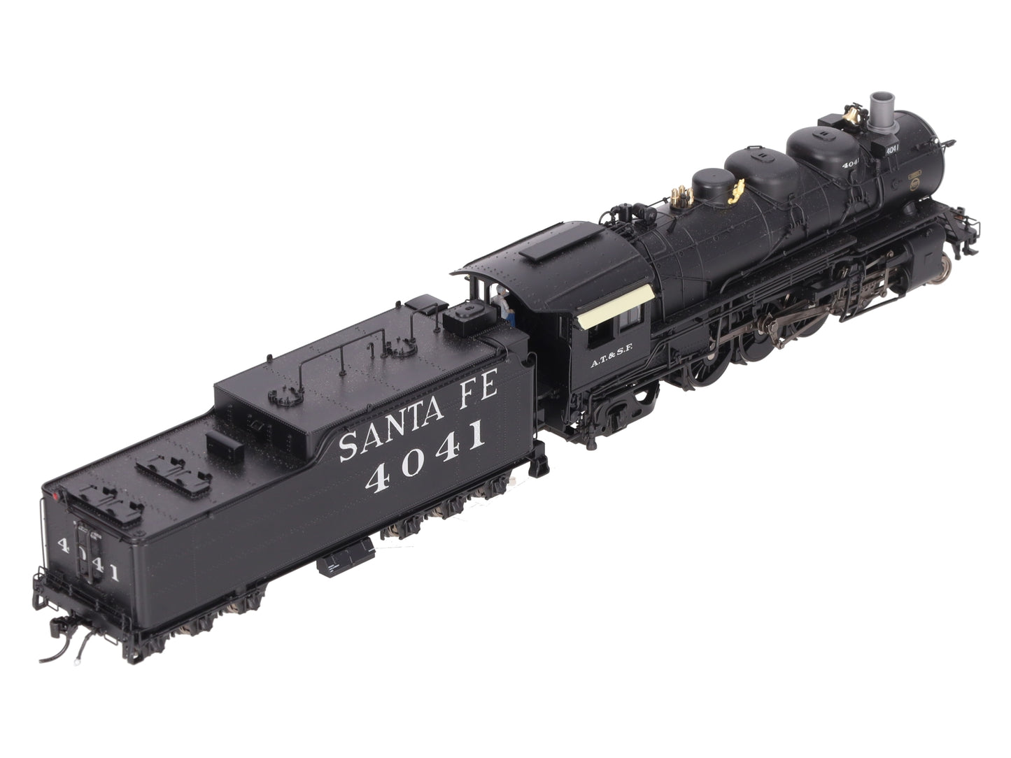 Broadway Limited 4761 HO ATSF 2-8-2 Mikado Steam Locomotive #4041 w/DCC/SND EX/Box