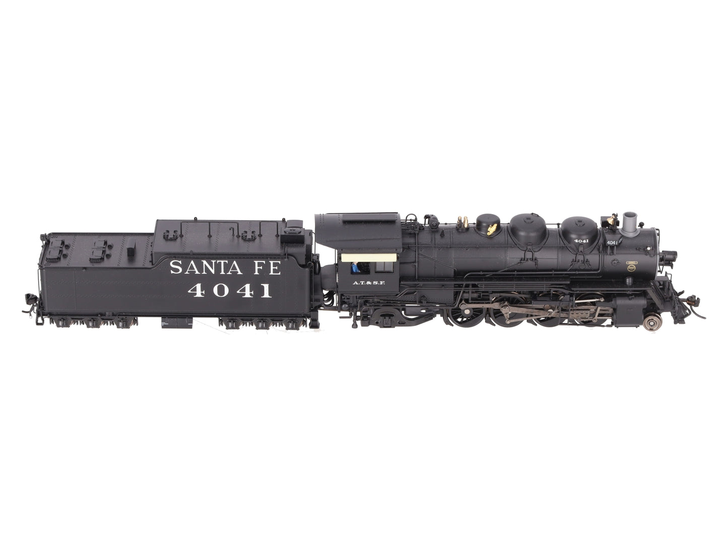 Broadway Limited 4761 HO ATSF 2-8-2 Mikado Steam Locomotive #4041 w/DCC/SND EX/Box