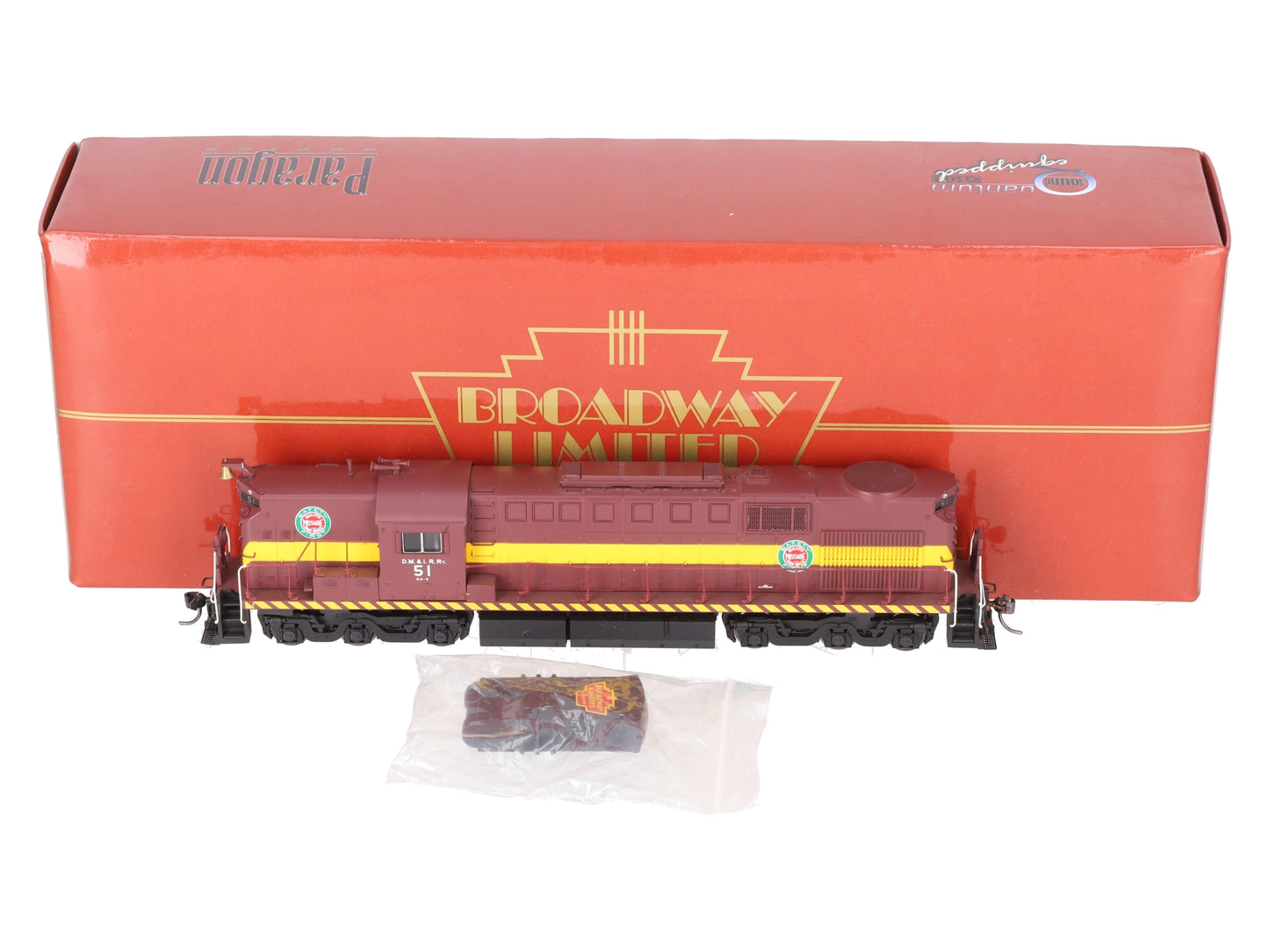 Broadway Limited 314 HO Duluth, Missabe & Iron Range Diesel Alco RSD15 #51 w/DCC EX/Box