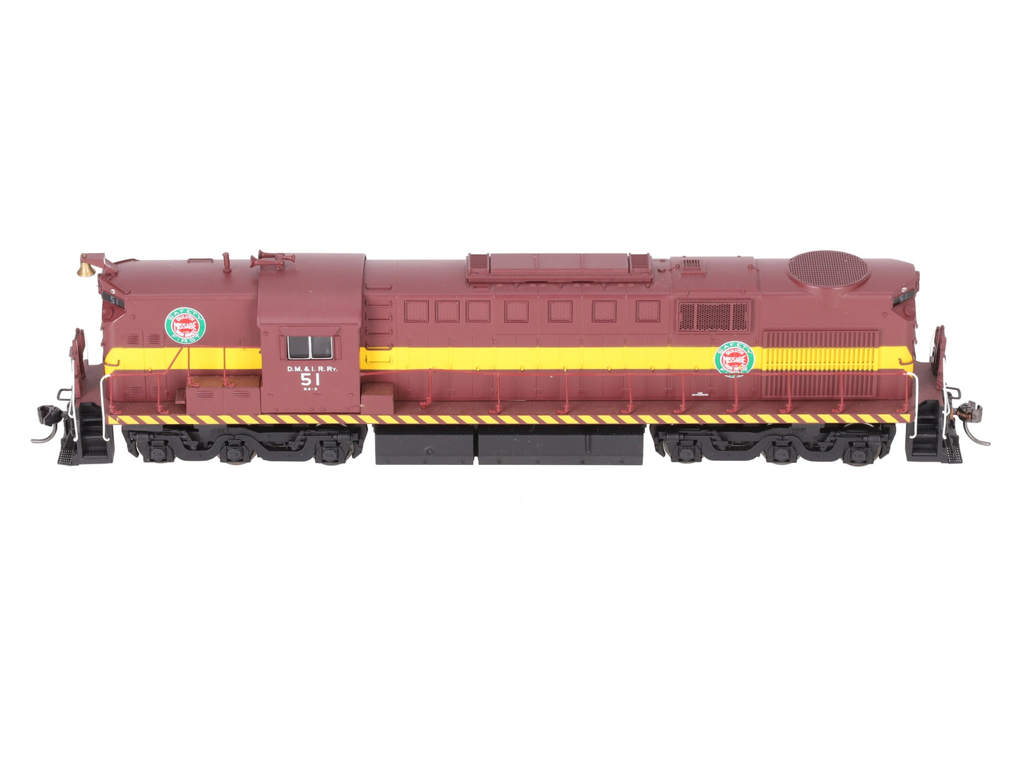 Broadway Limited 314 HO Duluth, Missabe & Iron Range Diesel Alco RSD15 #51 w/DCC EX/Box