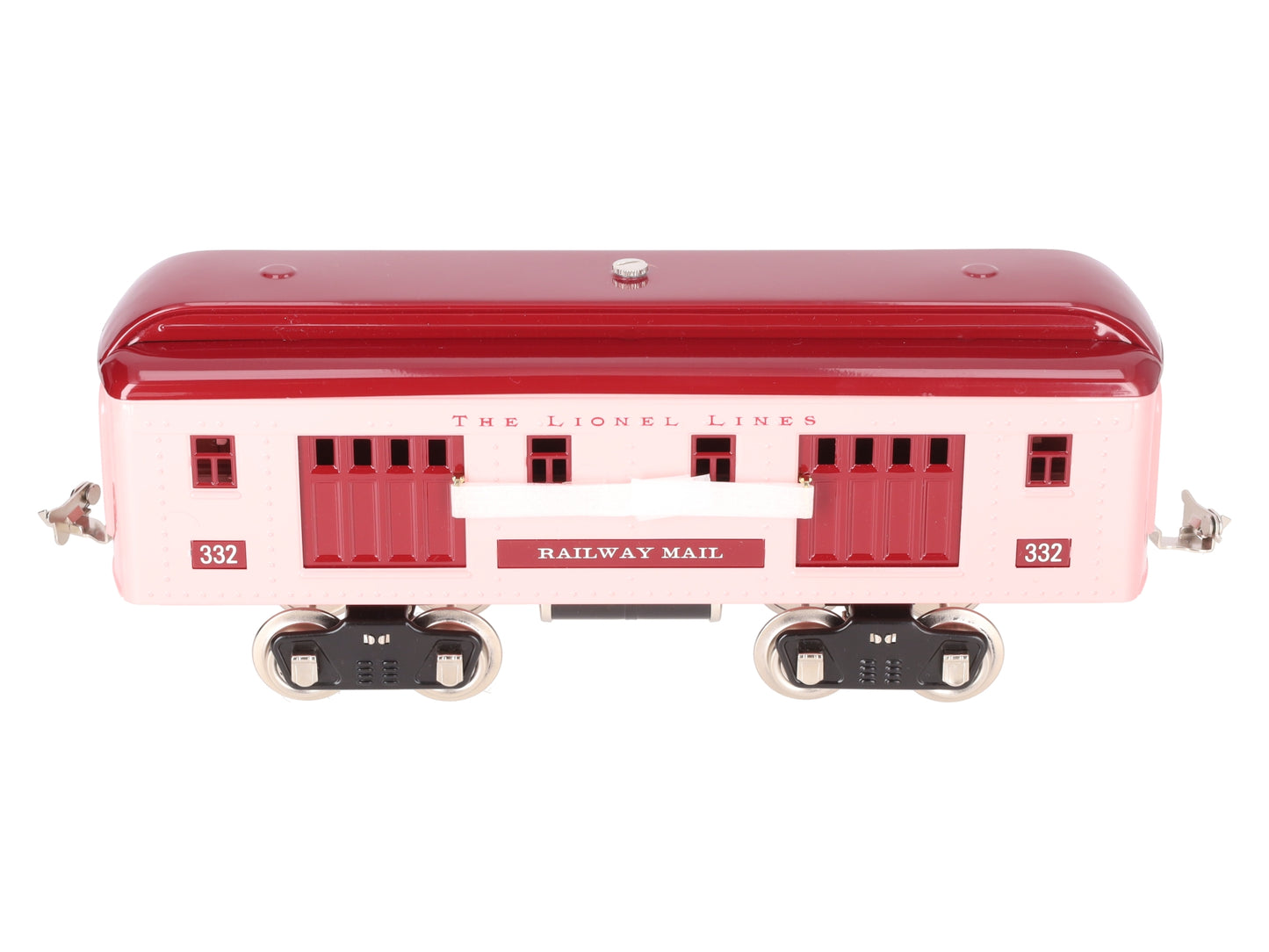 MTH 11-40026 Standard Gauge Girl's Pink #332 Baggage Car LN/Box