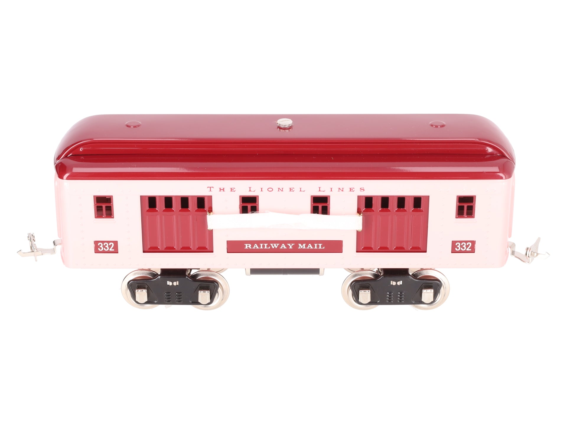 MTH 11-40026 Standard Gauge Girl's Pink #332 Baggage Car LN/Box