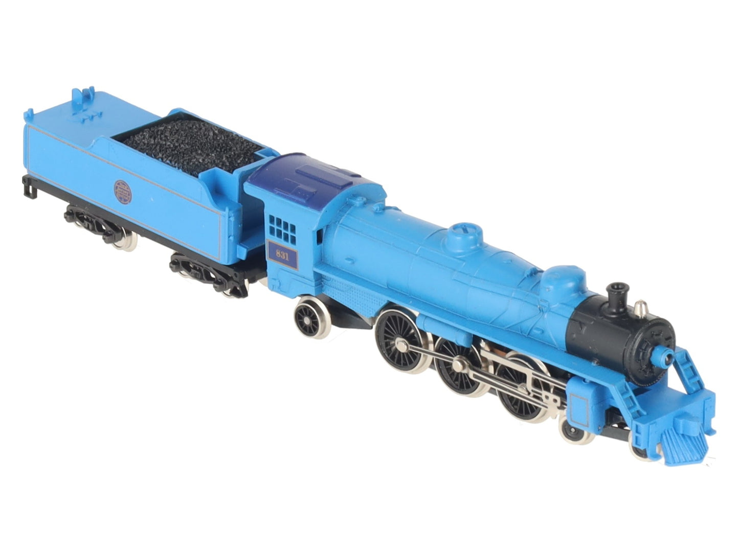 Marklin 8810 Z Scale Jersey Central 4-6-2 Blue Comet Steam Locomotive #831 EX
